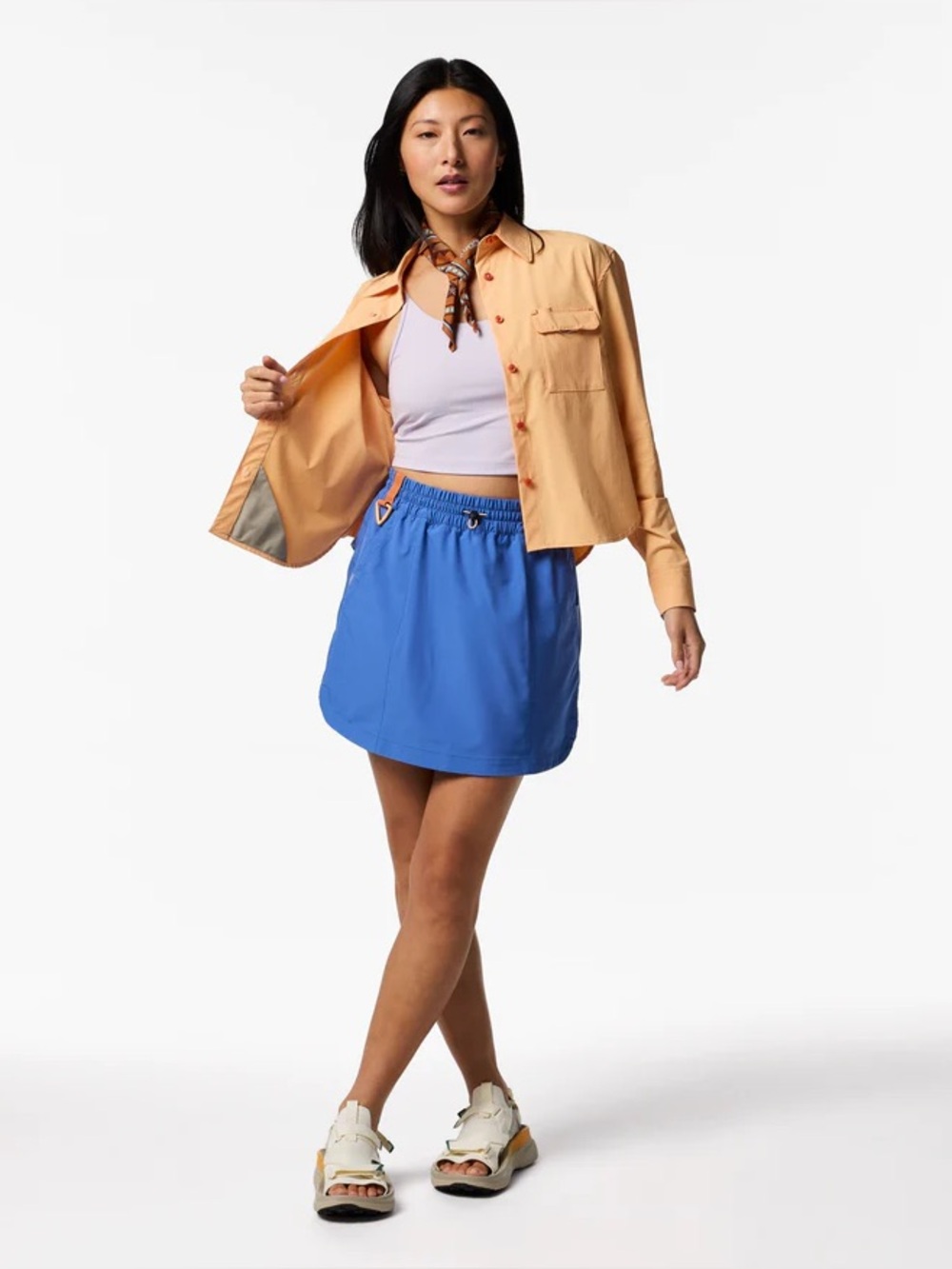 COTOPAXI LOSDOS SKIRT IN AZURE - Picture 6 of 7